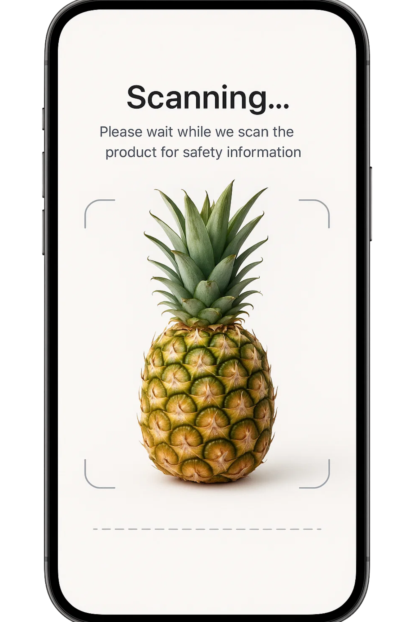 SafeMama App - Scanning Process Mockup